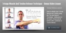 Image of Triceps Muscle and Tendon Release Module