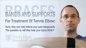 Are Tennis Elbow braces helpful for healing tendon injuries?