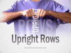 Avoid the upright rows