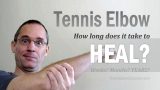 What's the healing and recovery time for Tennis Elbow?