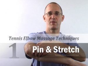 The first self-massage technique is called 'Pin And Stretch'