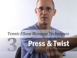 The third Self-Massage technique is 'Press And Twist'