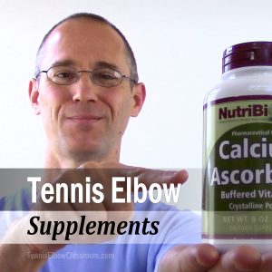 Vitamins, Herbs and Supplements for Tennis Elbow Podcast Cover Image