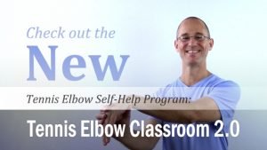 Check out the new Tennis Elbow self-help program
