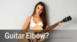 Tennis Elbow pain from guitar playing
